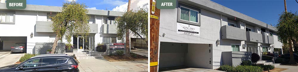 Before and After Commercial Window Replacement