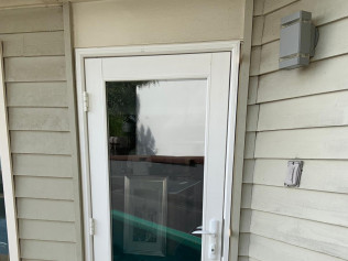 Before Glass Door Replacement