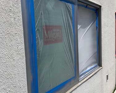 Before Sliding Window Installation